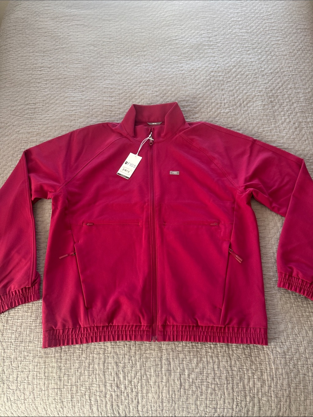 Figs Cobaki Scrub Zip Up Jacket